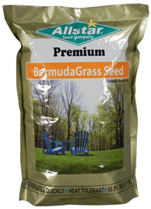 Common Bermudagrass, Hulled & Coated - 3 lb