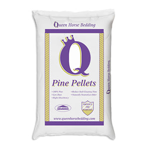 BEDDING PELLETS PINE 40# QUEEN HORSE BEDDING