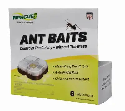 RESCUE ANT BAIT STATIONS-EA,BS4 : 4PK