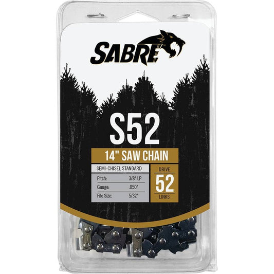 094-3526 Sabre Chain Loop Clamshell 52 DL : 14"