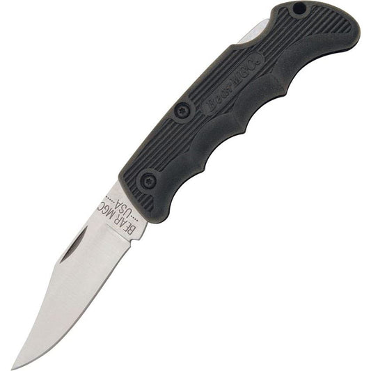 Bear & Son 445 Lockback Stainless Clip Point Blade Folding Pocket Knife