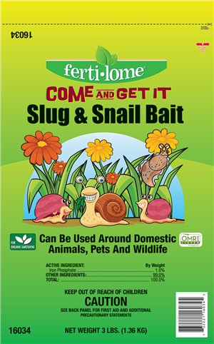 Ferti-lome Come And Get It 3 Lb. Slug & Snail Bait