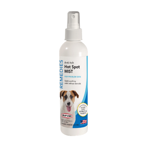 DURVET REMEDIES HOT SPOT MIST 8 OZ.