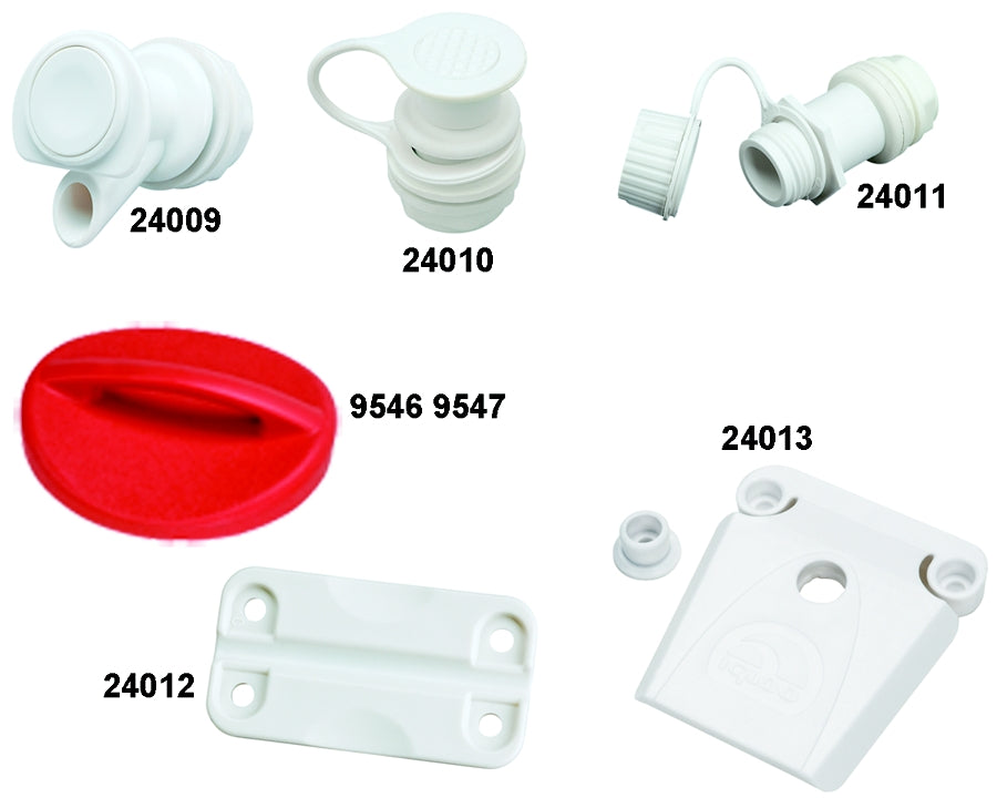 Igloo White Cooler Lid Latch Set