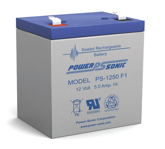 BATTERY PS1250F1 12V 5A GEL CELL