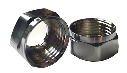 COUPLING NUT BASIN 1/2"  2PK