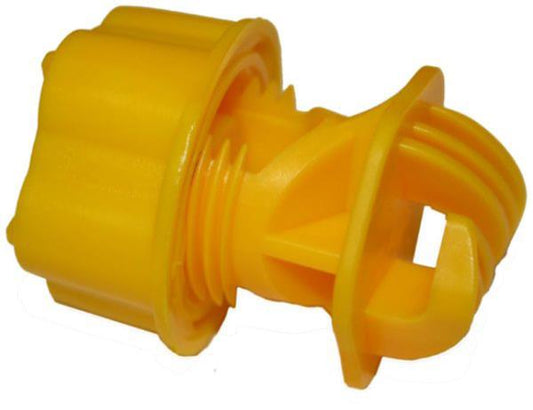 ROD POST INSULATOR YELLOW 25 PK