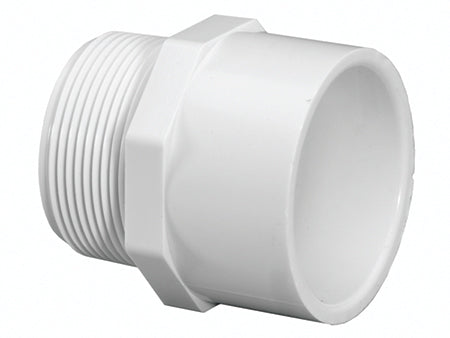 2 in. PVC Schedule 40 MPT x S Male Adapter