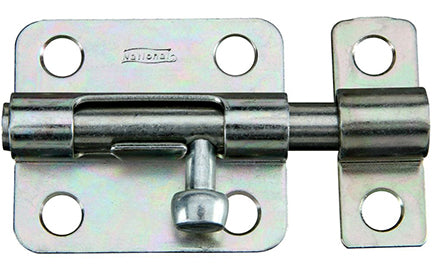 National Hardware N151-449 Barrel Bolt 2-1/2 Inch Zinc Plated Steel