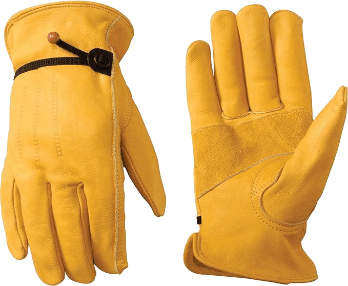 Wells Lamont Men's Cowhide Leather Work Gloves 1132L