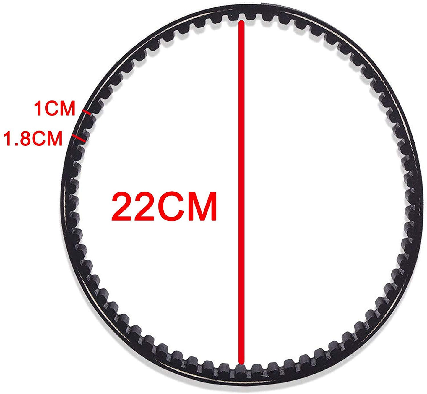 30 Drive Belt 203589/5959 Go Kart Drive Belt- Mini Bike Drive Belts 30 Comet Series for Manco American Sportworks Belt # 203589/5959 / 203589A