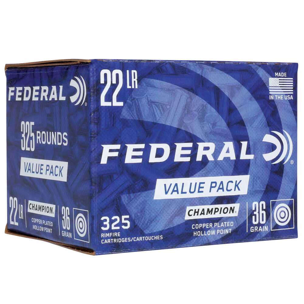 AMMO 22 LONG RIFLE 325 ROUND BULK PAK FEDERAL