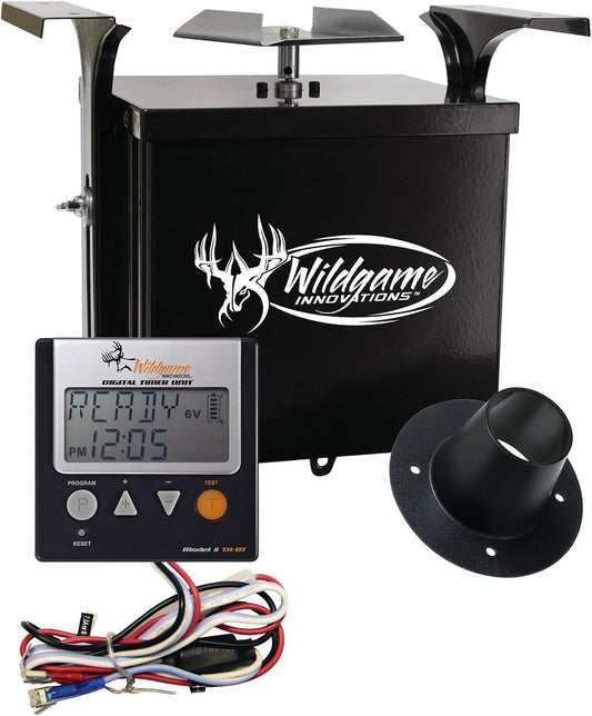 WILDGAME INNOVATIONS Trophy Hunter 6V Digital Feeder Kit