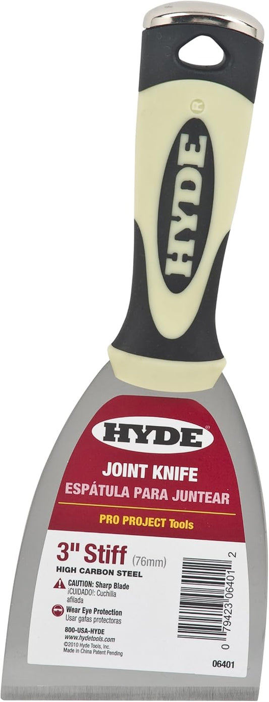 Hyde 06401 3" Stiff Pro Project Chisel Scraper