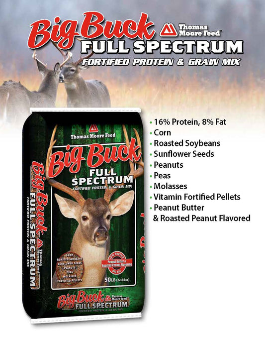 BIG BUCK FULL SPECTRUM 50# - THOMAS MOORE FEED