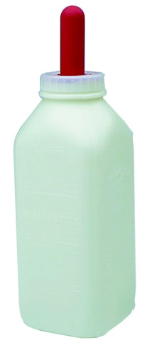 CALF BOTTLE WITH SCREW ON NIPPLE 2 QT.