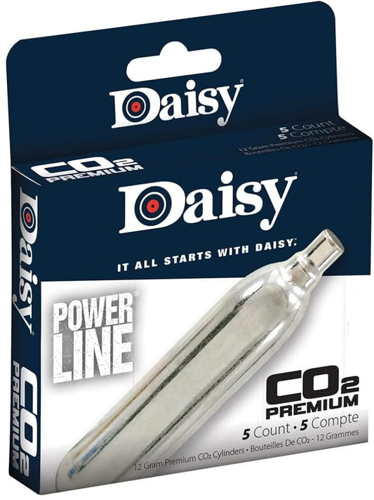 OUTDOORS DAISY CO2 PREMIUM CARTRIDGE 5P-5 PACK