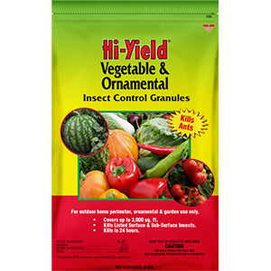 Hi-Yield Vegetable & Ornamental Insect Control Granules - 4 lb