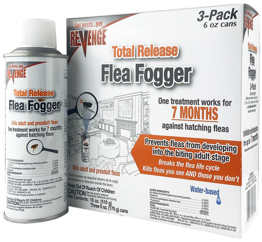 FLEA FOGGER 3PK REVENGE