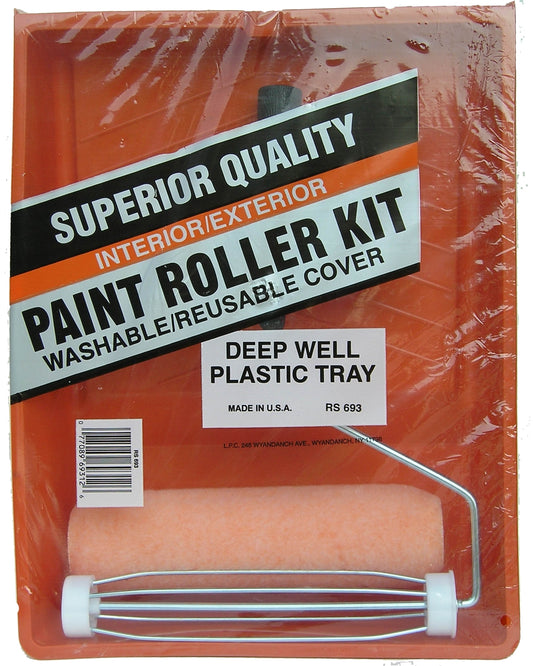 PAINT ROLLER 9" 3PC KIT ODD JOBBER