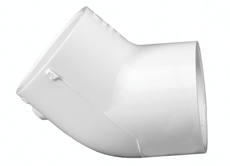 1/2 Inch PVC 45 Degree Elbow Slip By Slip- SCHEDULE 40