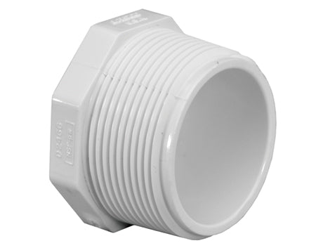 1-1/2 Inch PVC Male Threaded Plug- SCHEDULE 40