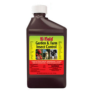 Hi-Yield Garden & Farm Insect Control-LIQUID : 1 PT