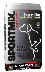 DOG FOOD 24/20 ENERGY PLUS ADULT MINI CHUNK BLACK 50# - SPORTMiX®