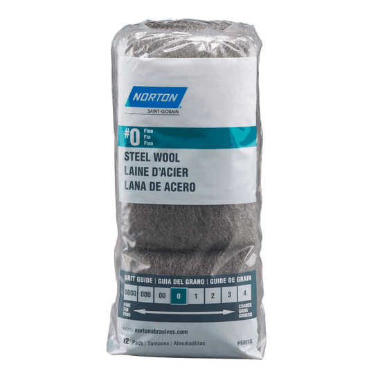 STEEL WOOL FINE #0 12PK