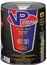 VP Racing Fuels Multi Mix 40:1/50:1 Premixed 5 Gallon Pail 6812