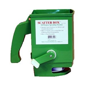 SCATTER BOX SPREADER-ADJUSTABLE : HAND HELD