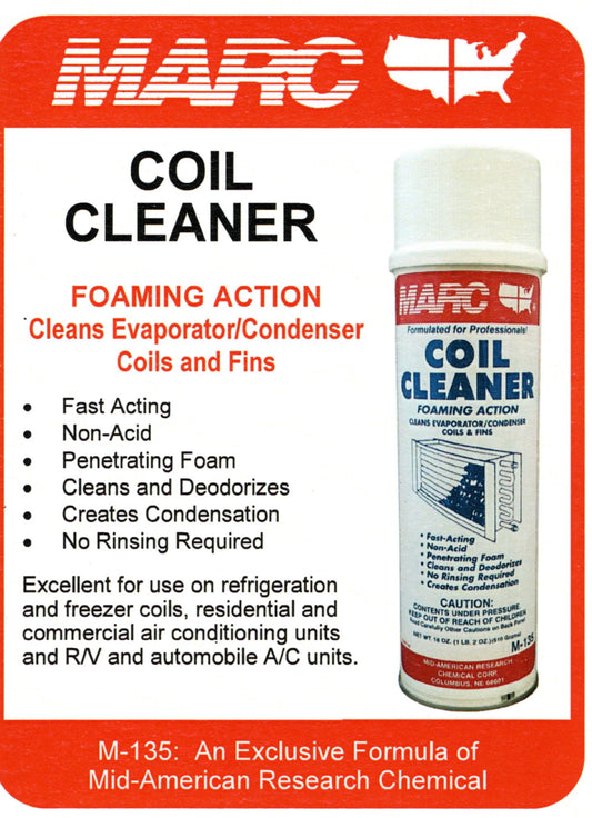 MARC 135 COIL CLEANER PLUS 19 OZ.