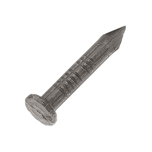 Grip-Rite 3-in 9-Gauge Bright Steel Fluted Masonry Nails