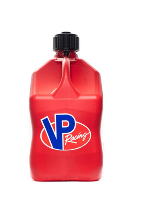 VP  RACING U JUG RED W/SPOUT 5 GALLON